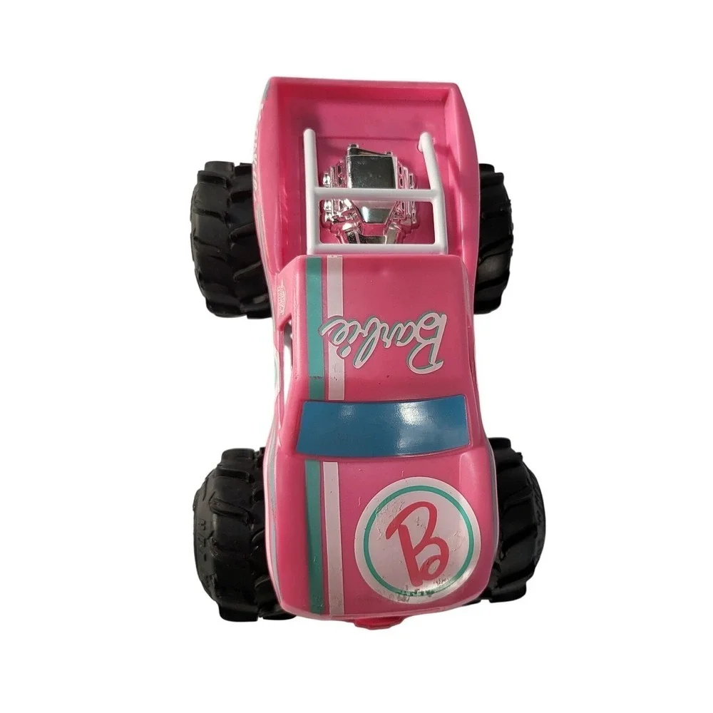 Barbie Monster Truck Toy Car Pink Racing Vehicle Collectible